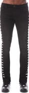 Cult of Individuality HVMAN Straight Lace Punk Stretch Super Skinny Jeans