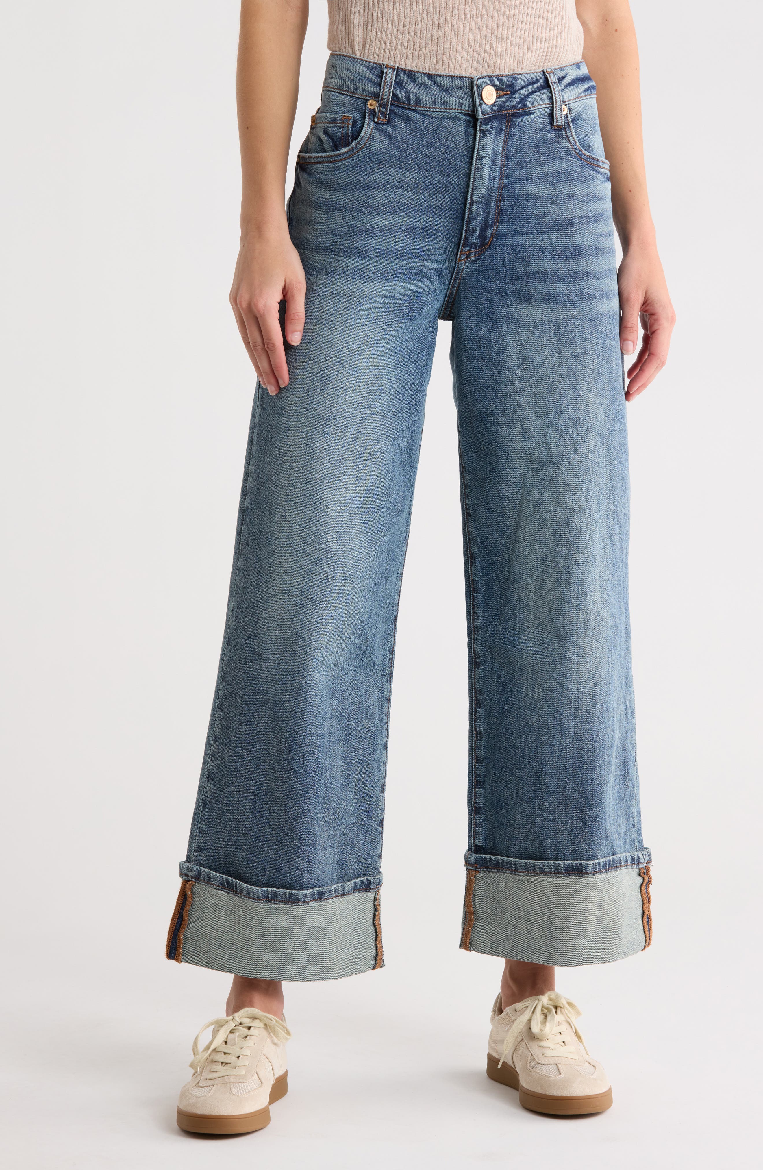 STS Blue Sabrina High Waist Slouch Wide Leg Jeans
