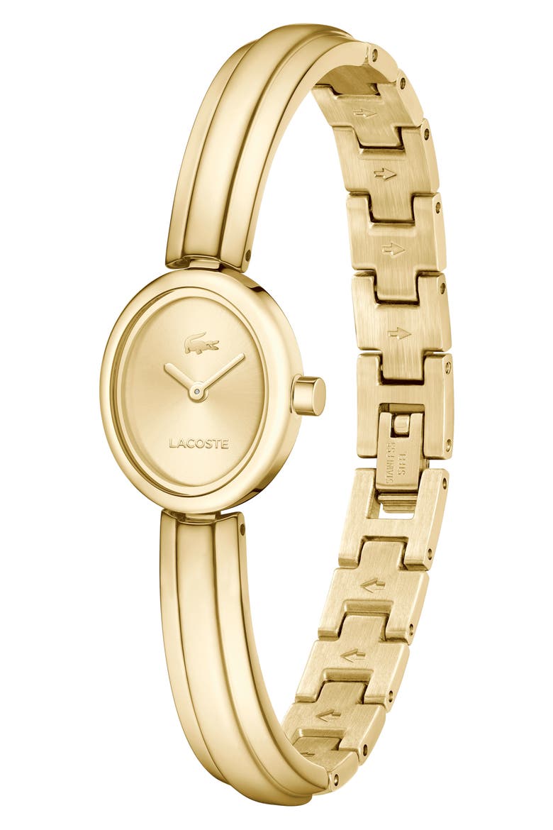 Suzanne Oval Bracelet Watch, 18.5mm x 25mm, Alternate, color, GOLD