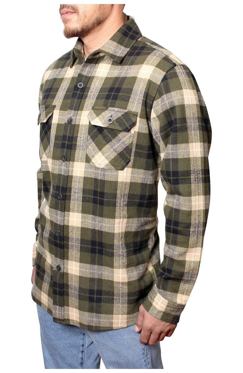 FREEDOM FOUNDRY Plaid Flannel Regular Fit Shirt, Alternate, color, 