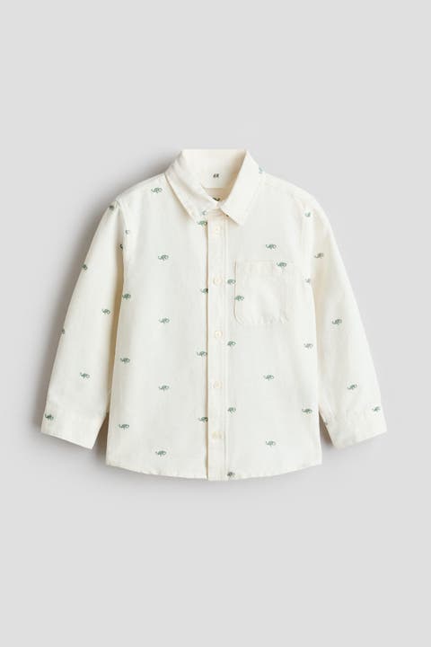 Embroidered Oxford Shirt