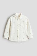 H&M Embroidered Oxford Shirt