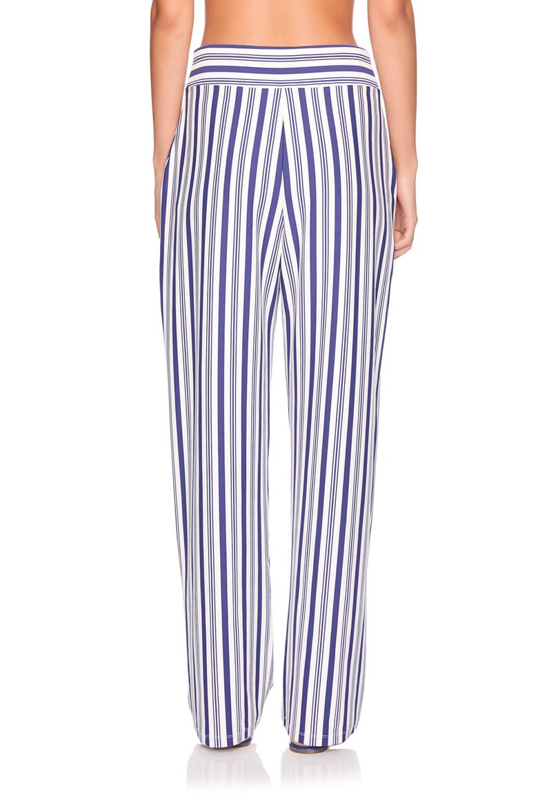 Stripe Wide Leg Pants, Alternate, color, NIGHT LIFE