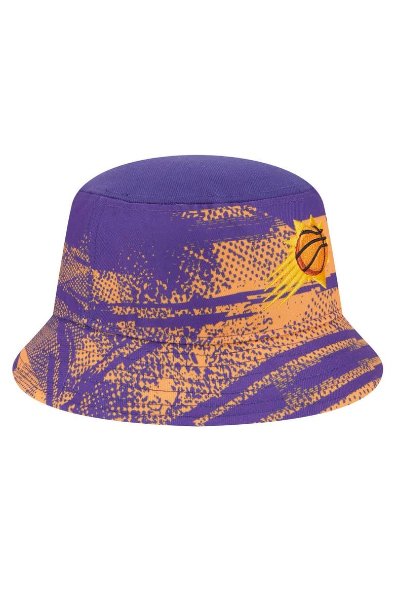 Men's New Era  Purple/Orange Phoenix Suns Tip-Off Bucket Hat, Alternate, color, Purple