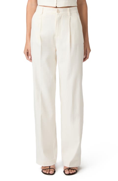 Westin Pleated Straight Leg Pants