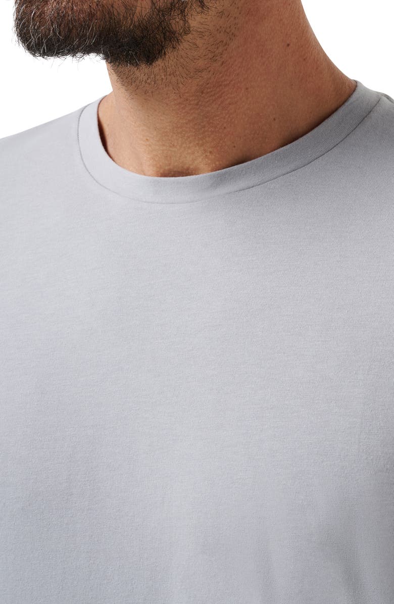 TravisMathew Cloud Crewneck T-Shirt, Alternate, color, Heather Sleet