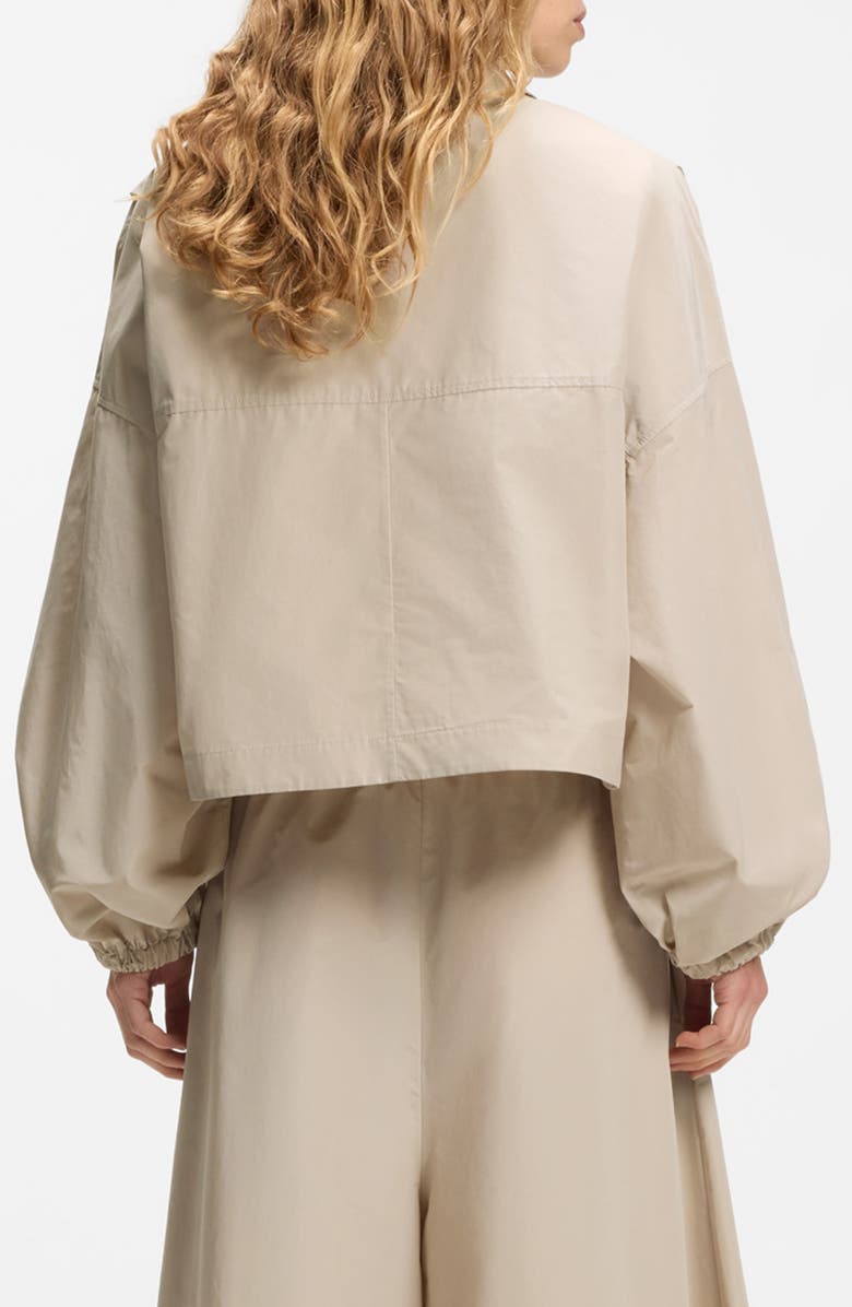 BOSS Batefa Full Sleeve Pullover, Alternate, color, Pumice Air Cotton