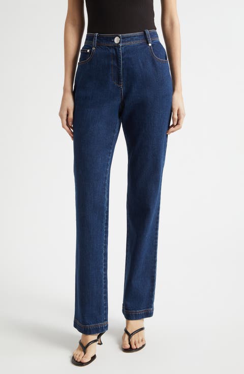 Cynthia High Waist Cigarette Jeans