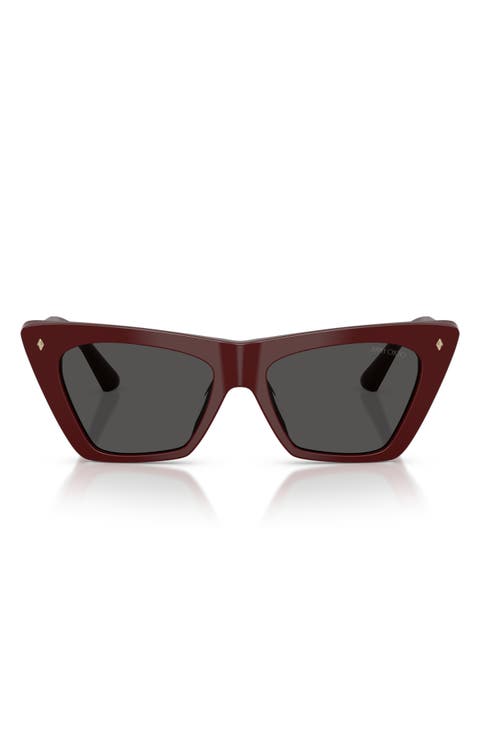 53mm Cat Eye Sunglasses