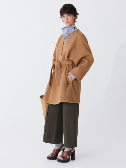 Callas Milano Sonoma Wrap Cardigan In Brown