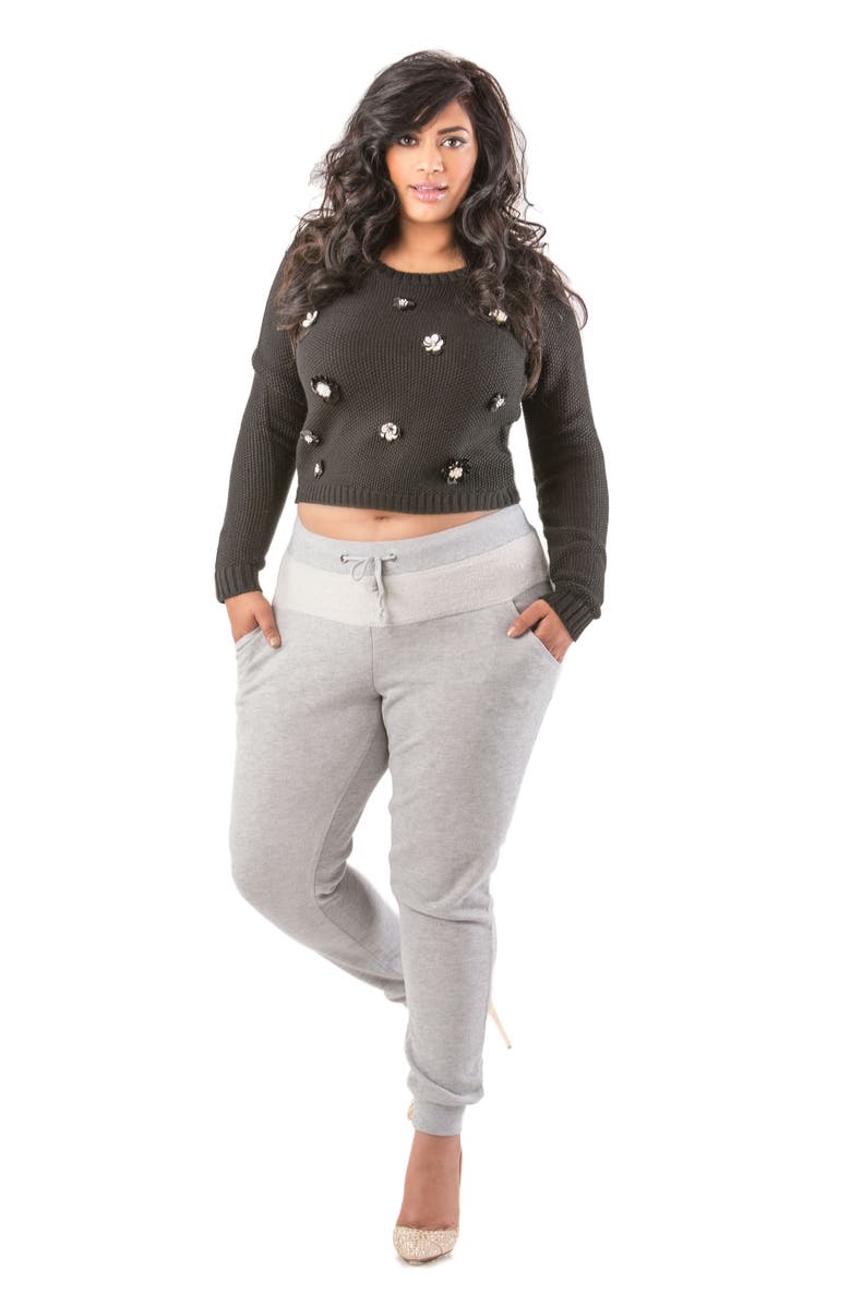 Poetic Justice Savannah French Terry Jogger Pants, Alternate, color, 