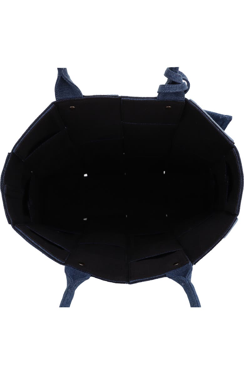 Mali + Lili Ariana Woven Denim Tote, Alternate, color,