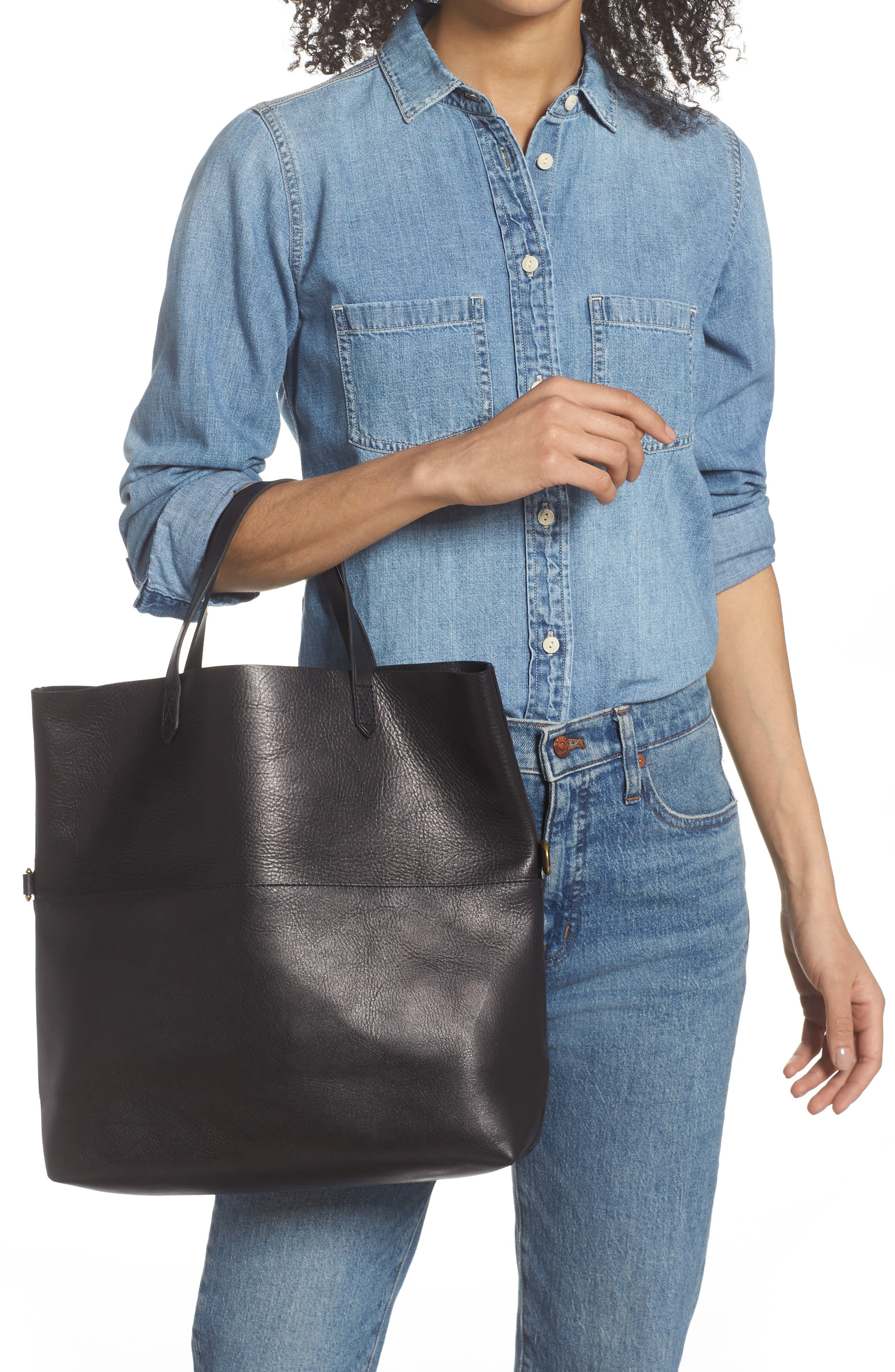 Madewell The Foldover Transport Tote, Alternate, color, 