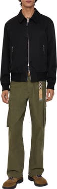 Burberry Gabardine Harrington Jacket