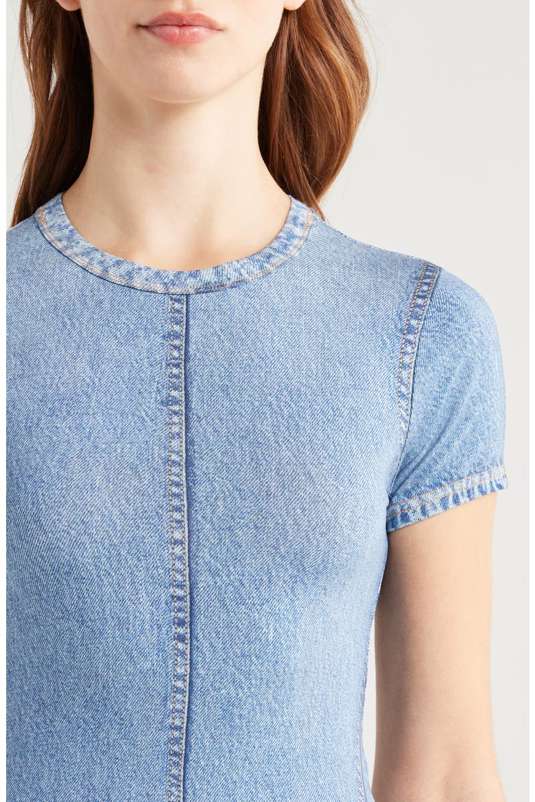 rb Miramar Jersey Baby Tee, Alternate, color, MINETTA