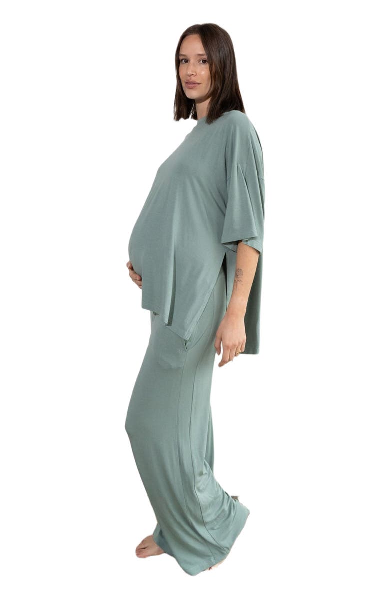 Vitality Vital Wide Leg Pant, Alternate, color, Thyme