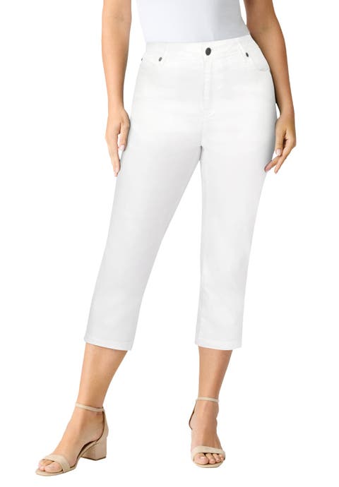 Plus Size 24/7 Stretch Capri Jean
