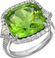 Bony Levy Iris Peridot & Diamond Statement Ring