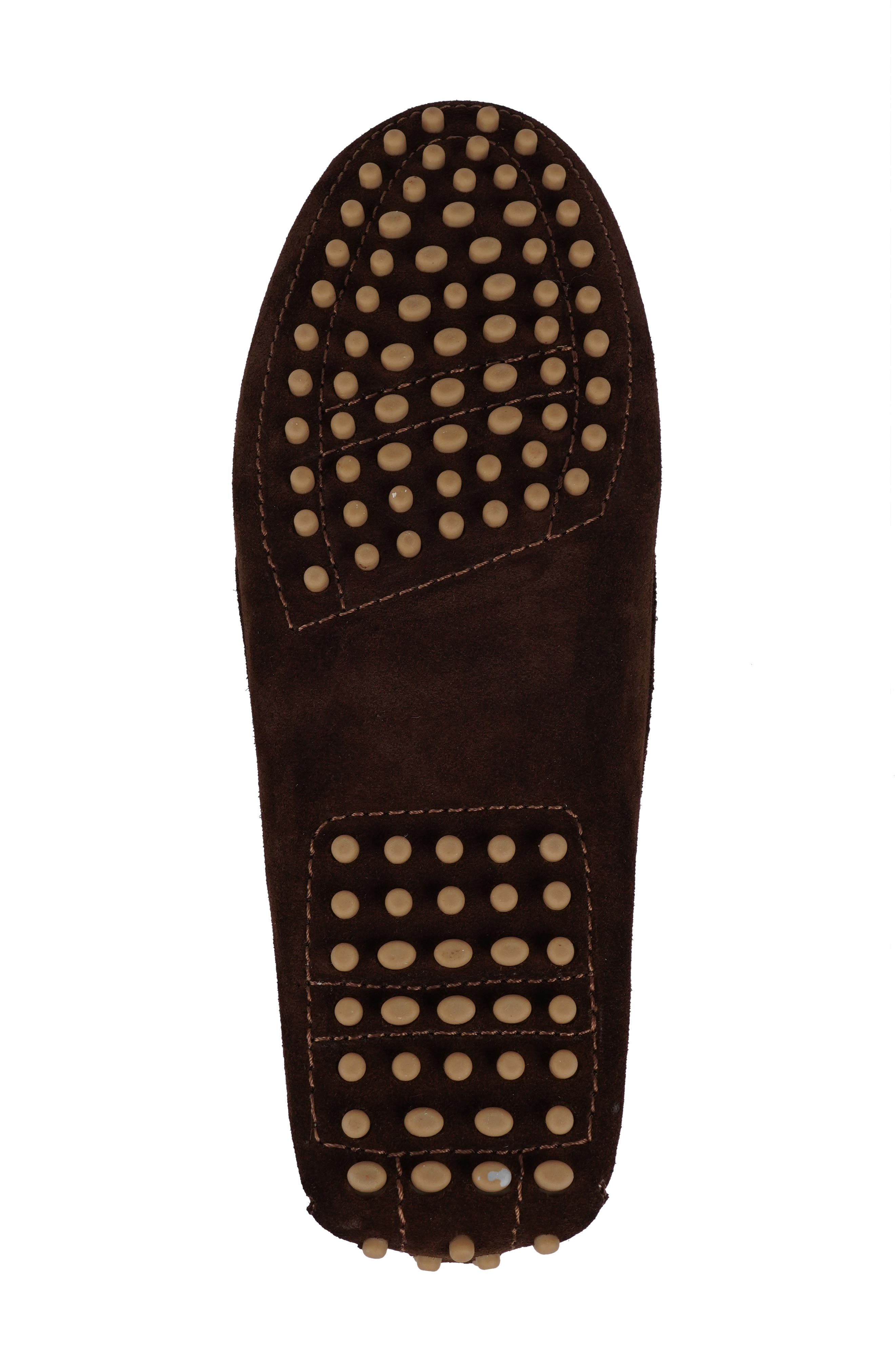 Talulah Penny Loafer, Alternate, color, BROWN SUEDE