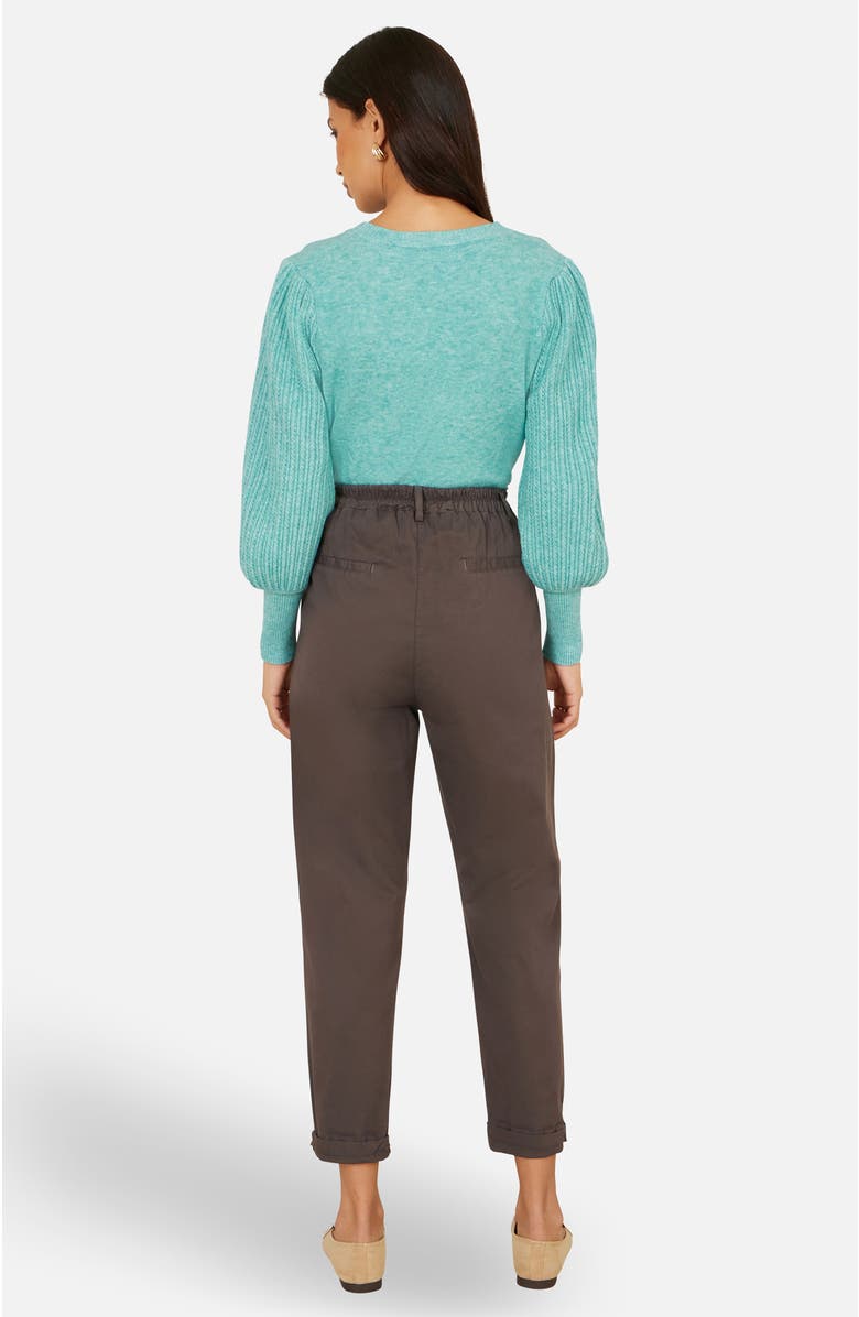 Yumi Cotton Canvas Chino Trousers, Alternate, color, 