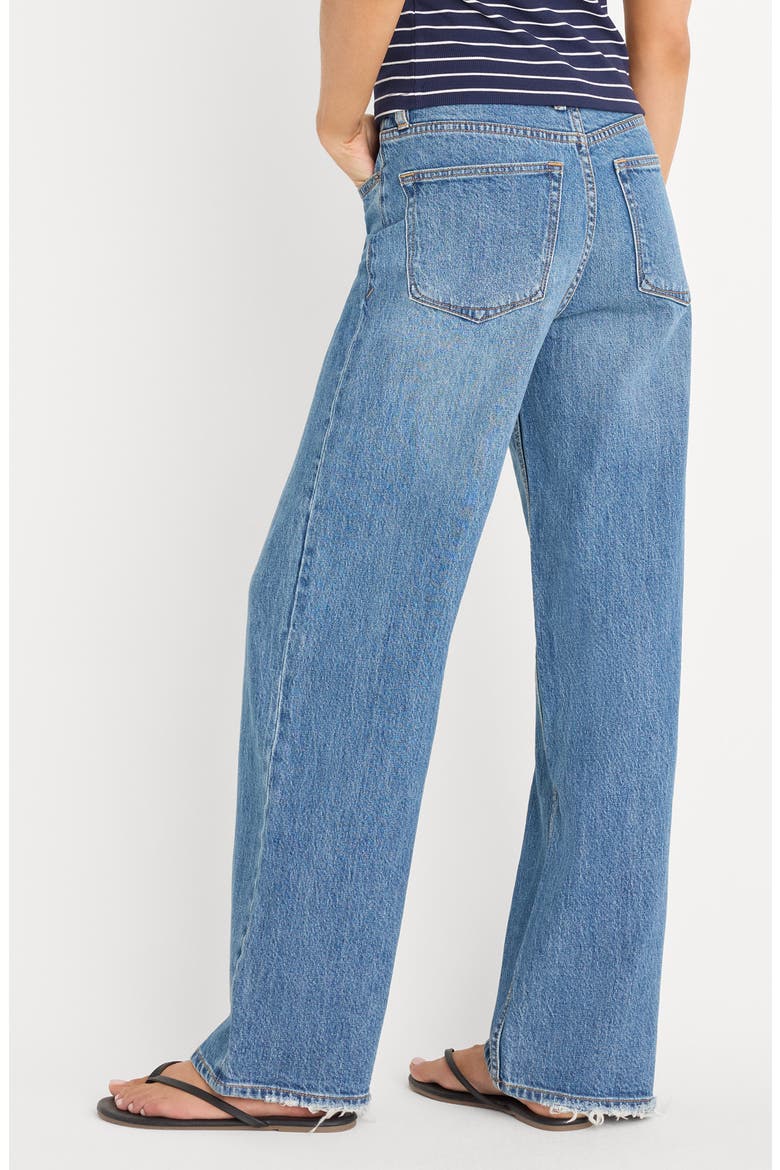 Wide Leg Jeans, Alternate, color, INDIGO1237