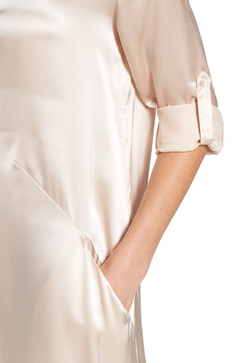 Papinelle Silk Sleep Shirt, Alternate, color, 