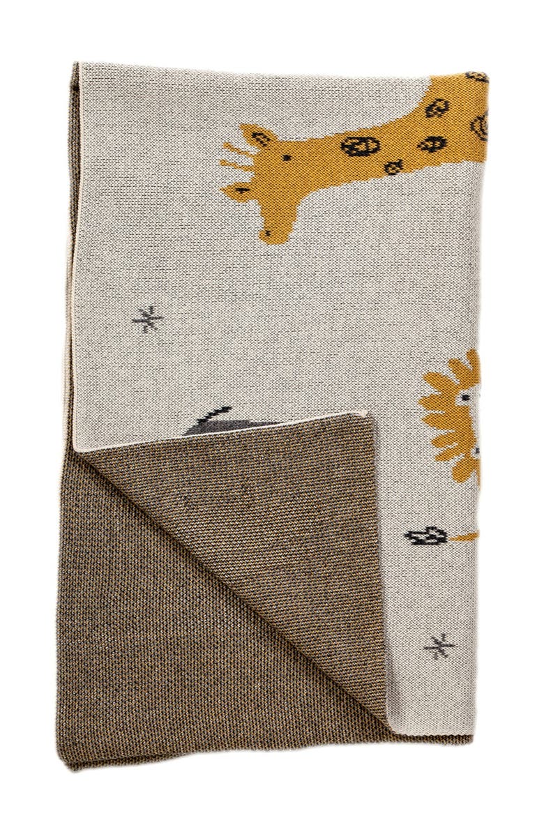 PARKLAND COLLECTION Once Upon A Time Baby Blanket, Alternate, color, Light Grey