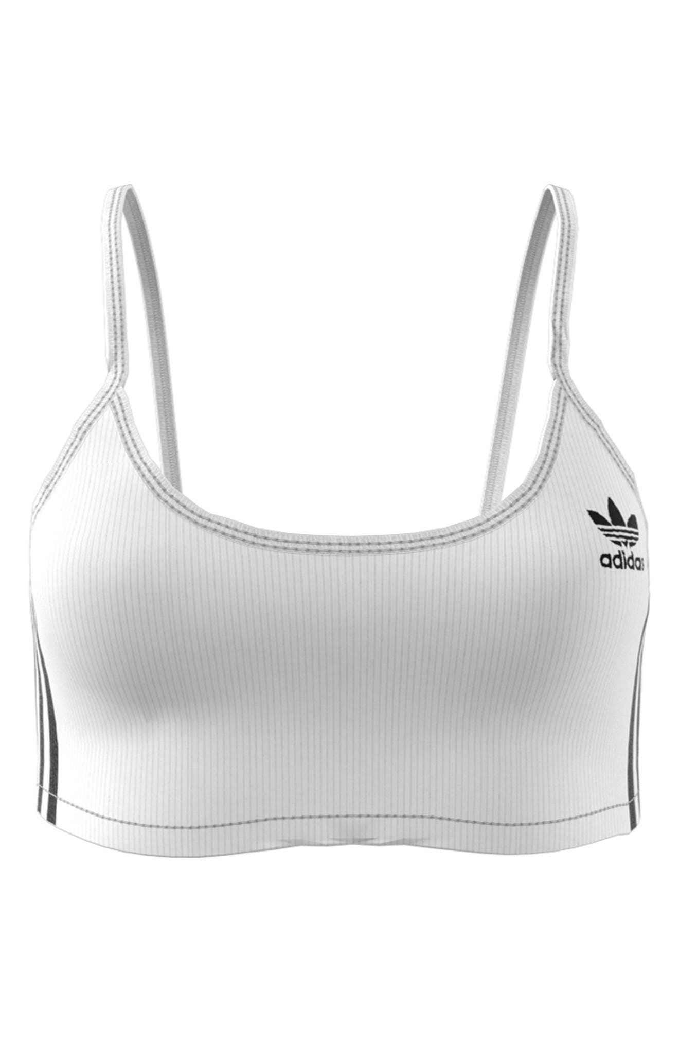 adidas Originals Rib Knit Bra Top (Women) | Nordstrom
