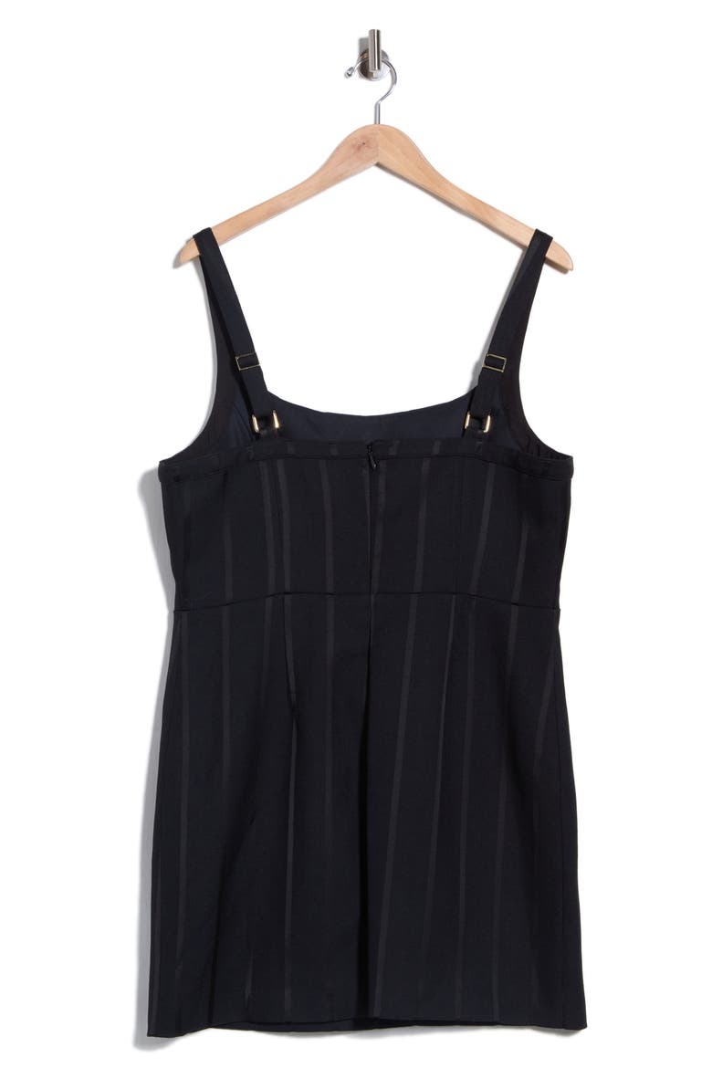 Helen Corset Minidress, Alternate, color, BLACK