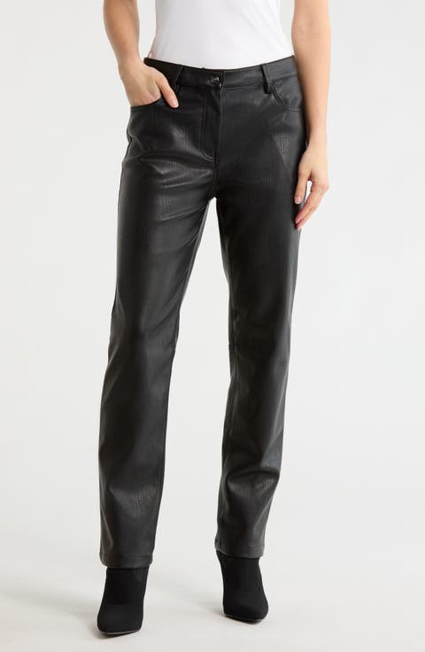Faux Leather Skinny Pants