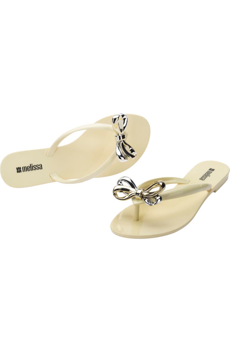 Melissa Harmonic Eclipse Flip Flop, Alternate, color, Beige