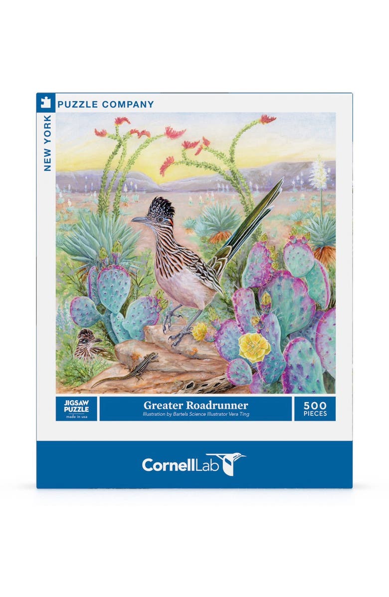 NEW YORK PUZZLE COMPANY Greater Roadrunner 500 Piece Puzzle, Main, color, NO COLOR