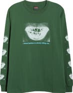 PLEASURES Decay Graphic Print Long Sleeve T-Shirt