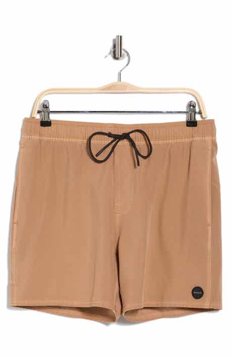 RVCA Pigment-Dyed Elastic Waist Shorts