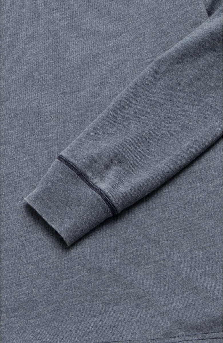 Surfside Supply Co. Harry Burnout Hooded Tee, Alternate, color, Navy Blazer