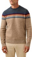Faherty Donegal Crewneck Merino Wool Blend Sweater