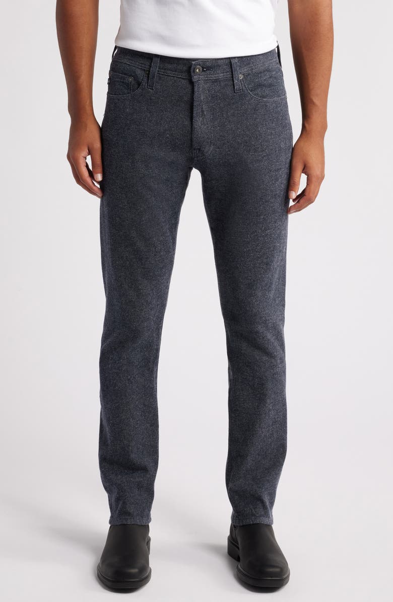 AG Everett Slim Cotton Twill Straight Leg Jeans, Main, color, 