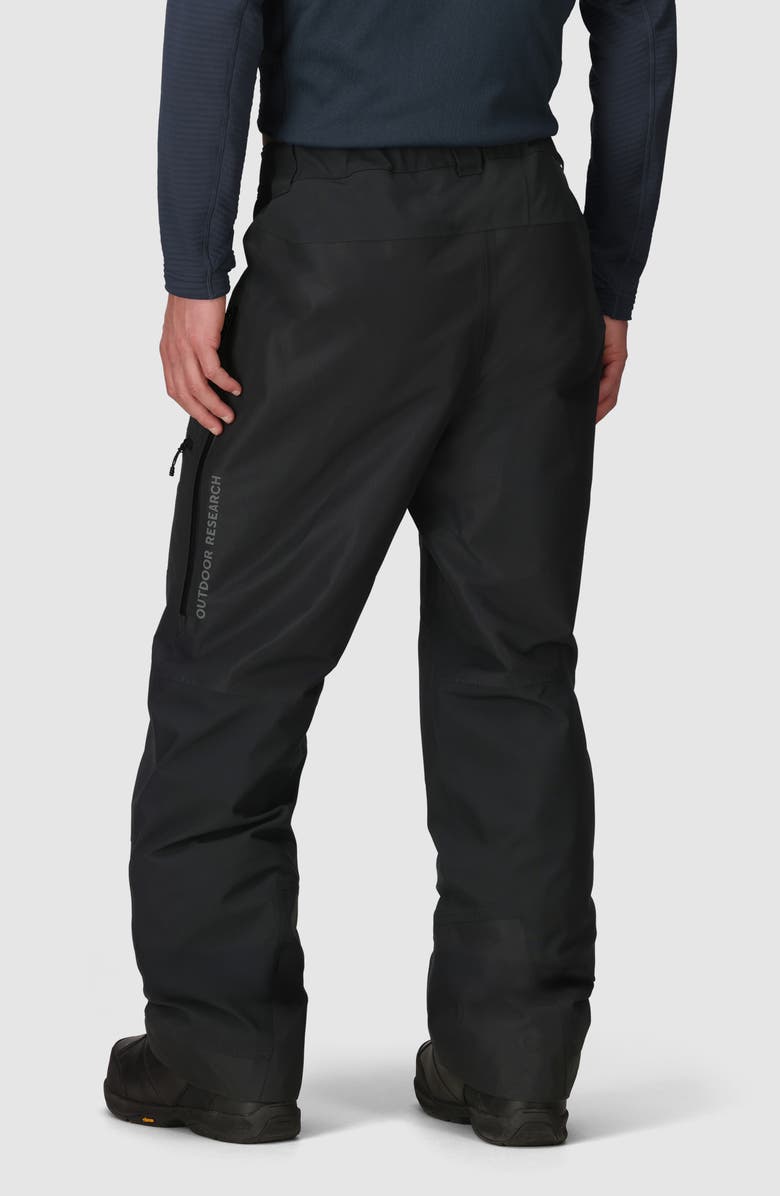 Outdoor Research Powderverse Snow Pants, Alternate, color, Black