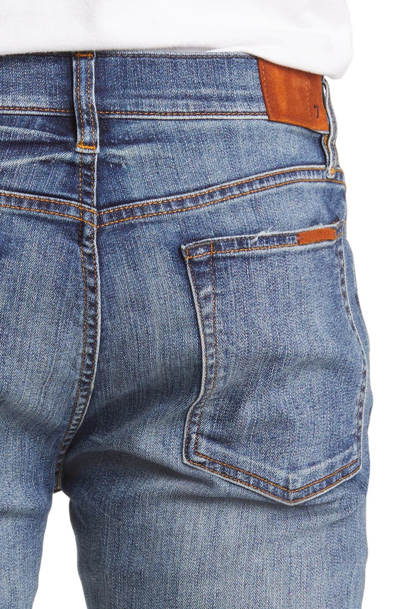 7 For All Mankind Paxtyn Clean Pocket Skinny Fit Jeans, Alternate, color, 