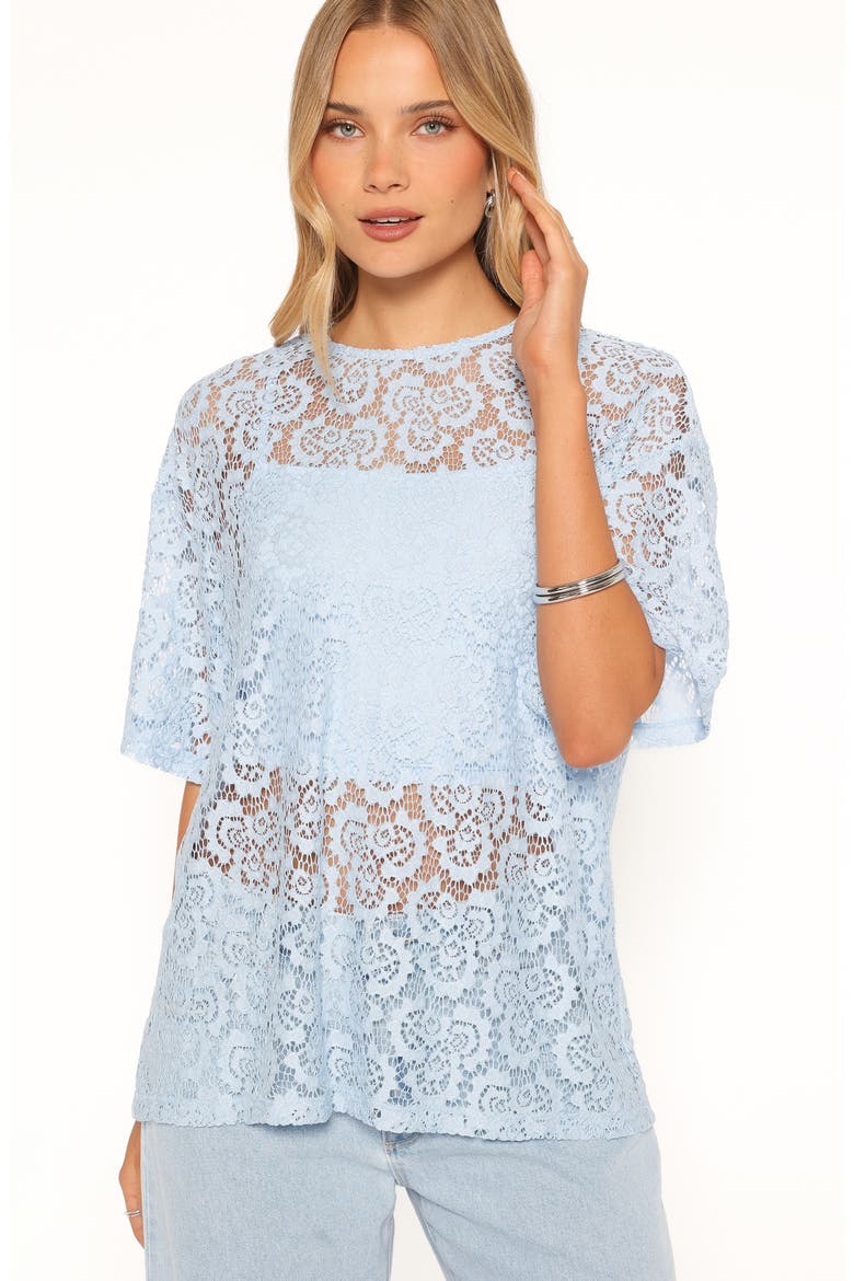 Tia Lace Top, Alternate, color, LIGHT BLUE