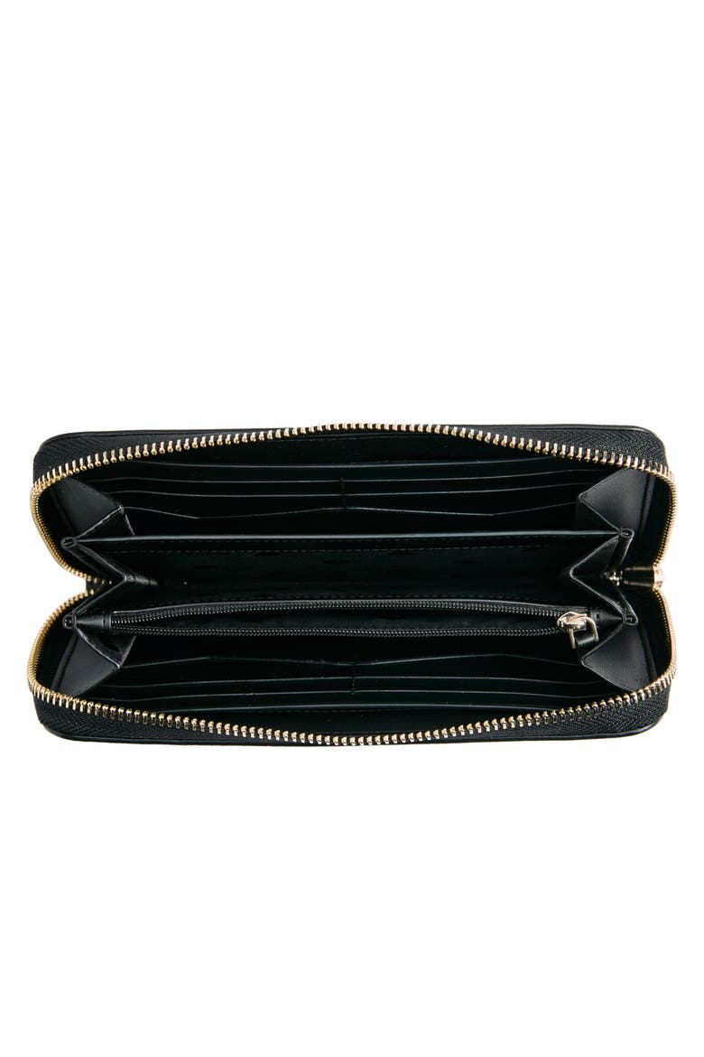 staci continental wallet, Alternate, color, BLACK
