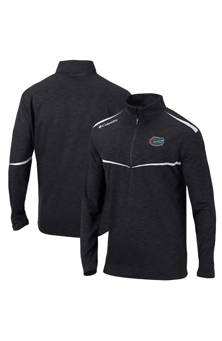 Columbia Men's Columbia Black Florida Gators Scorecard Quarter-Zip Jacket, Main, color,