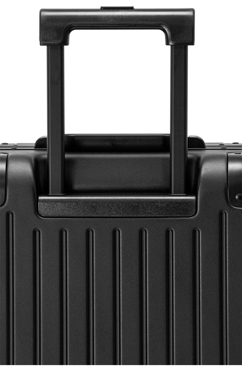 TRAVELERS CHOICE Montro Carry-On Spinner Luggage, Alternate, color, Black