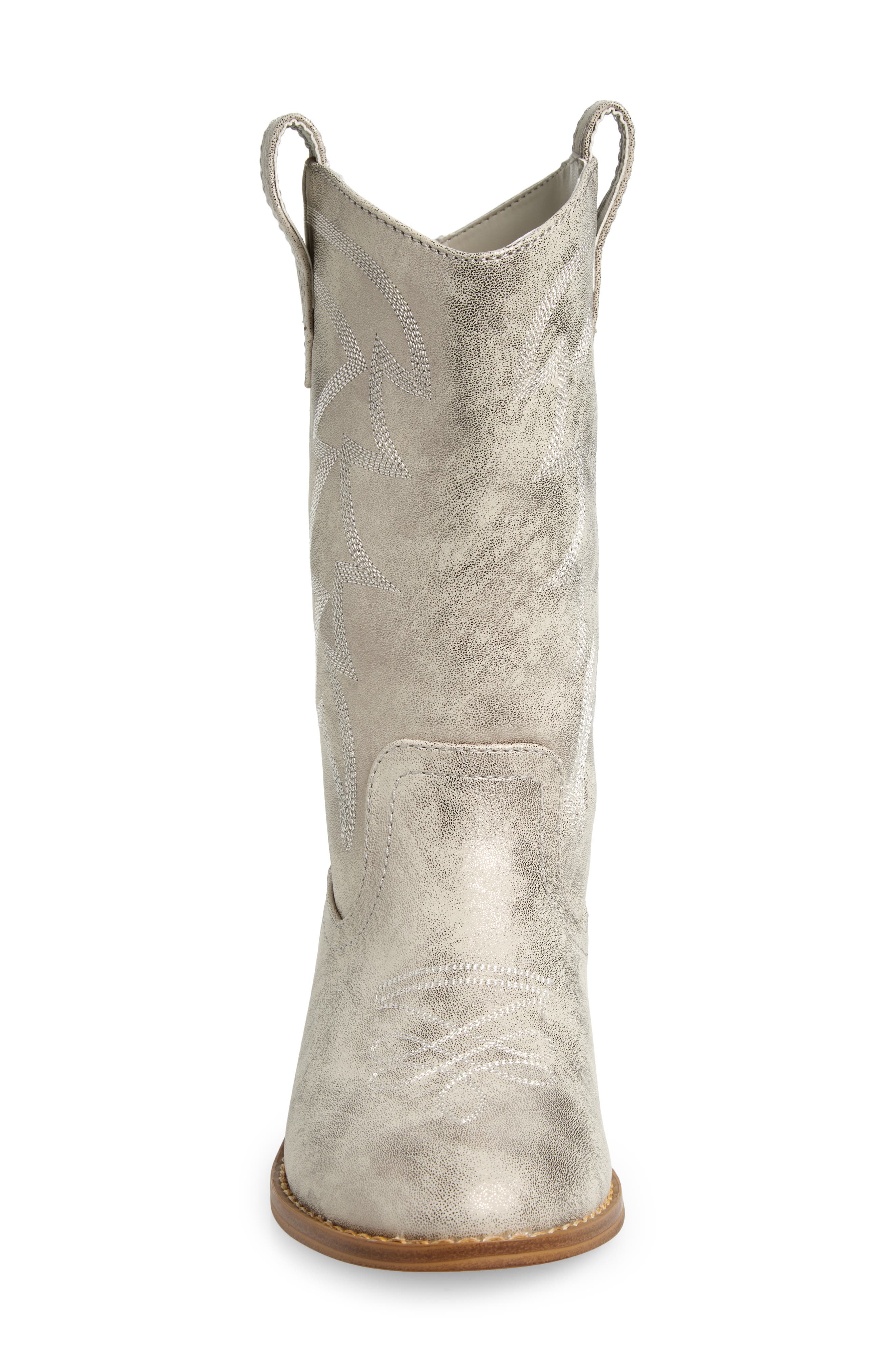 Nordstrom Kids' Haislee Western Boot, Alternate, color, 