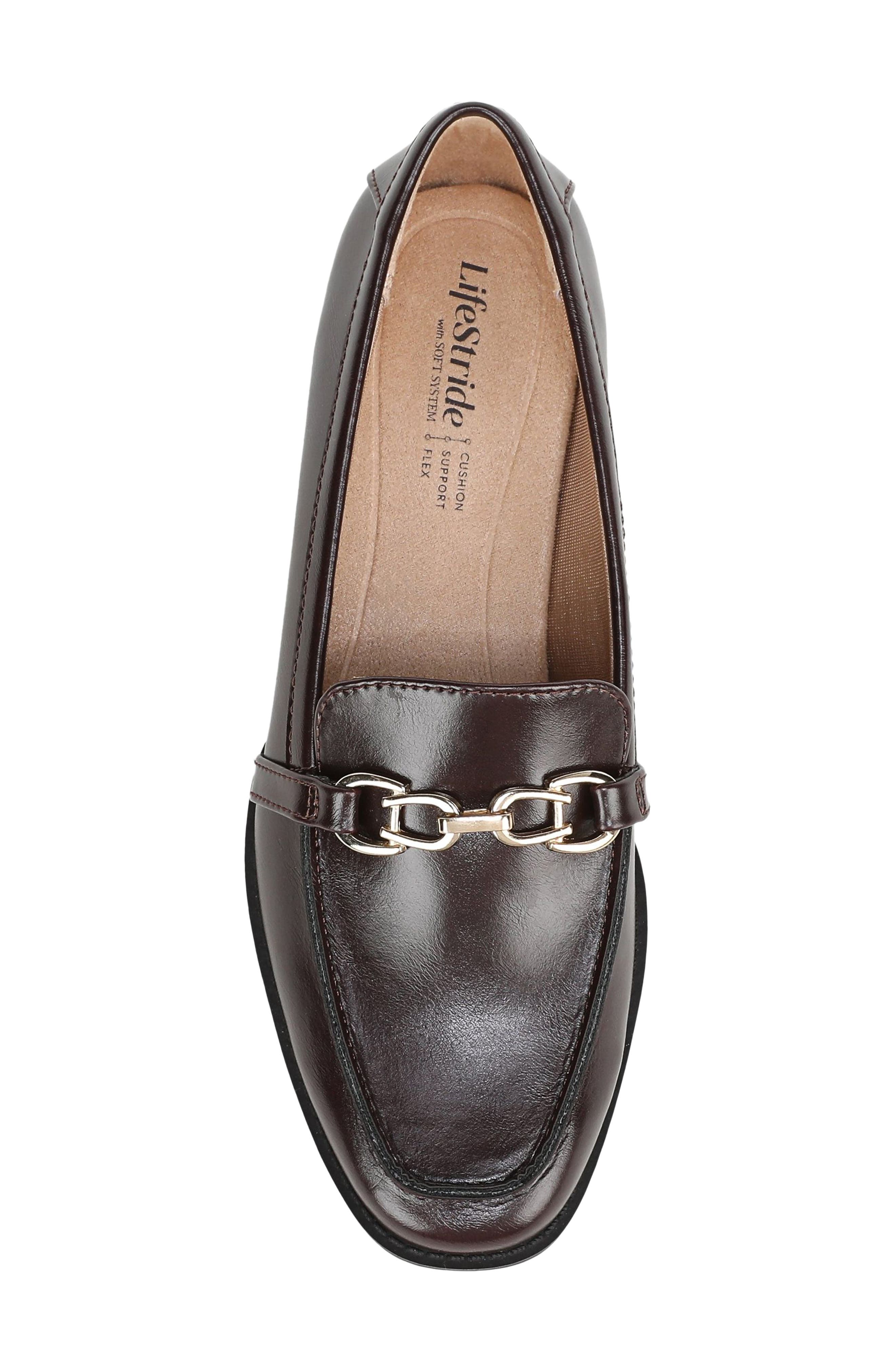 Francine Chain Loafer, Alternate, color, CHOCOLATE PLUM