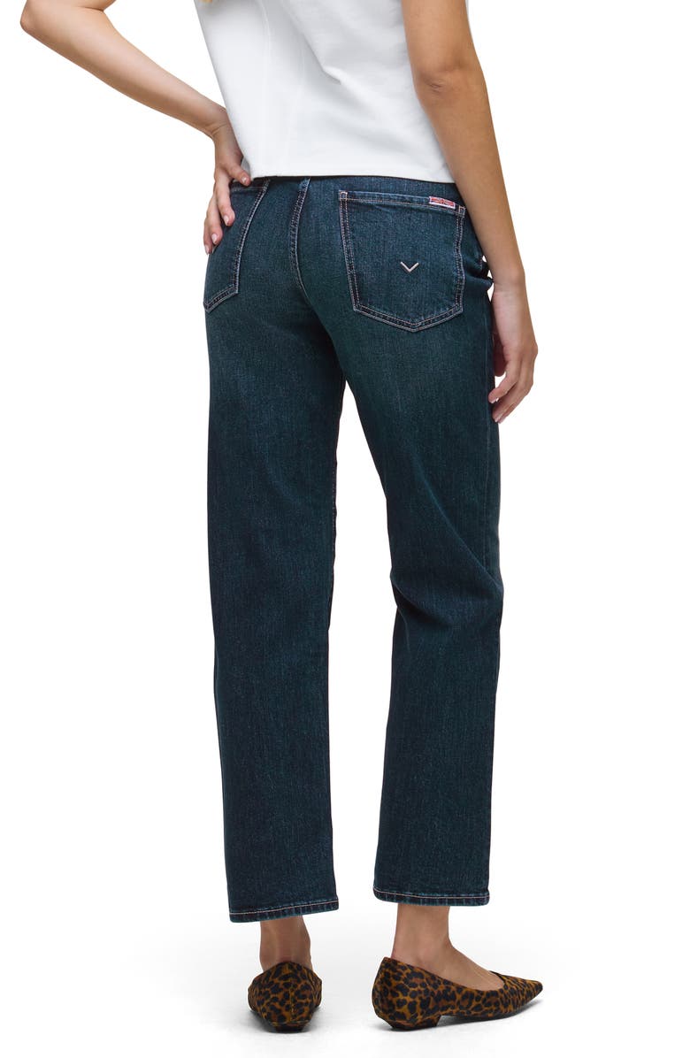 Hudson Jeans Noa High Waist Ankle Straight Leg Jeans, Alternate, color, Bianca