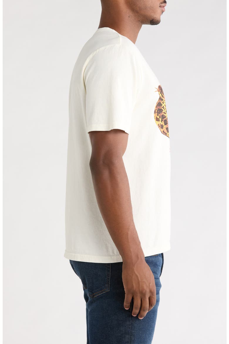 Rattler Cotton Graphic T-Shirt, Alternate, color, BONE