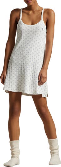 Pointelle Cotton Chemise