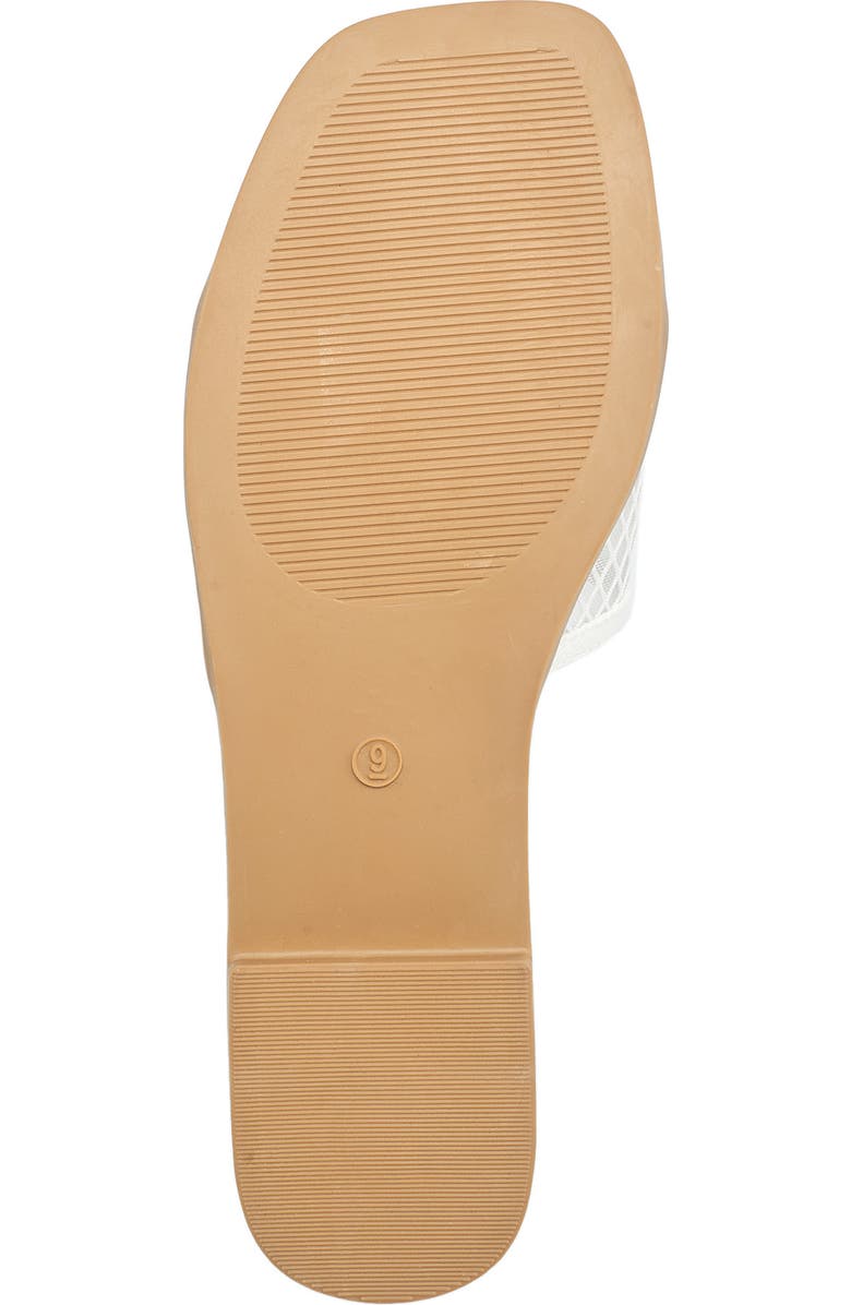 True Religion Brat Mesh Slip on Sandal, Alternate, color, White