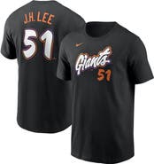 Nike Men's Nike Jung Hoo Lee Anthracite San Francisco Giants 2025 City Connect Fuse Name & Number T-Shirt